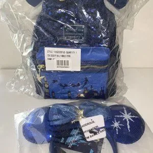 Disney | Bags | Disney Minnie Main Peter Pan Set Loungefly  display picture 3